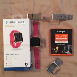 FitBit Blaze Gold series small